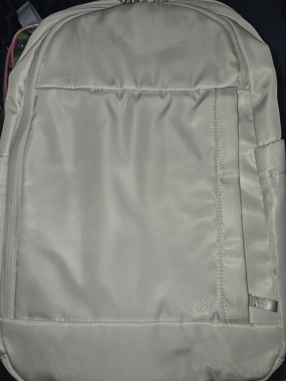 Target Cream Nylon Backpack